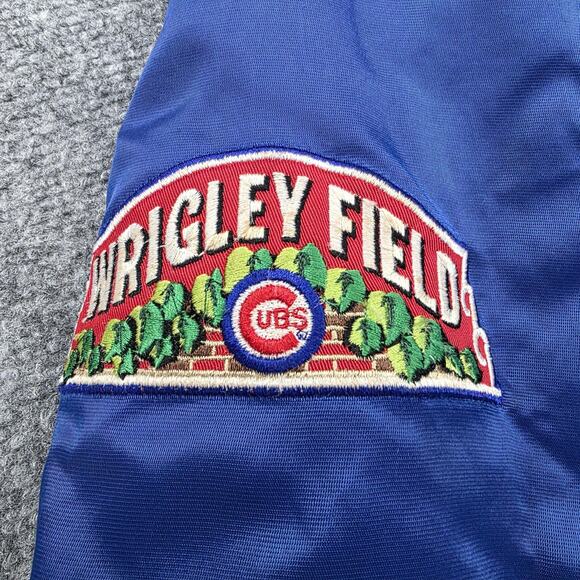 Vintage Chicago Cubs Jacket Mens Medium MLB Baseball Starter Wrigley Field 90s - Picture 7 of 16
